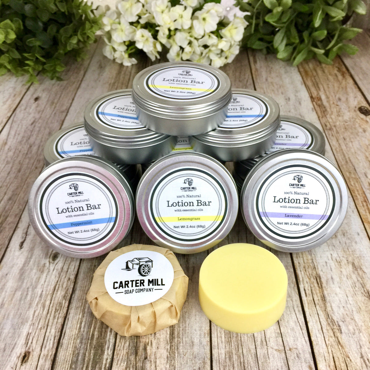 Lotion Bar with Shea Butter Carter Mill Soap Company